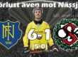 Tung Match för ÖSK: Förlorar Mot Nässjö med 6-1