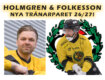 Niklas Holmgren och Simon Folkesson blir det nya tränarparet!